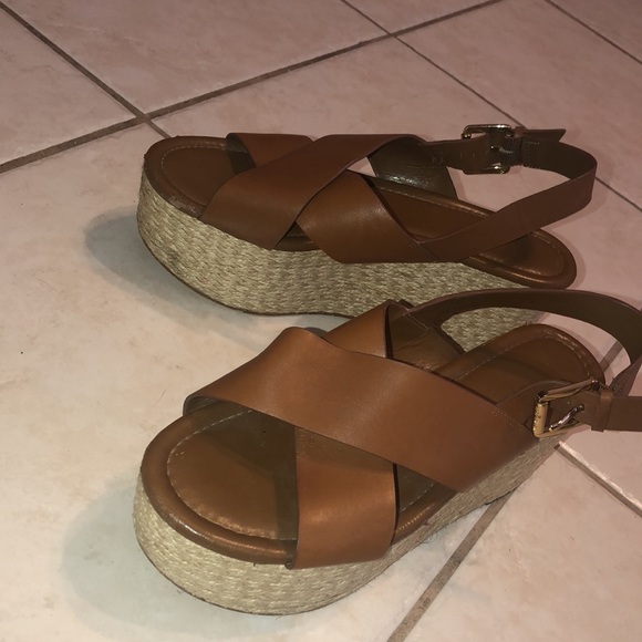 Prwnd Michael kors Jodi midi sandals sz8M - Picture 3 of 7